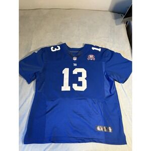 Authentic Odell‎ Beckham Jr New York Giants 90th Nike Elite Jersey Mens Size: 56